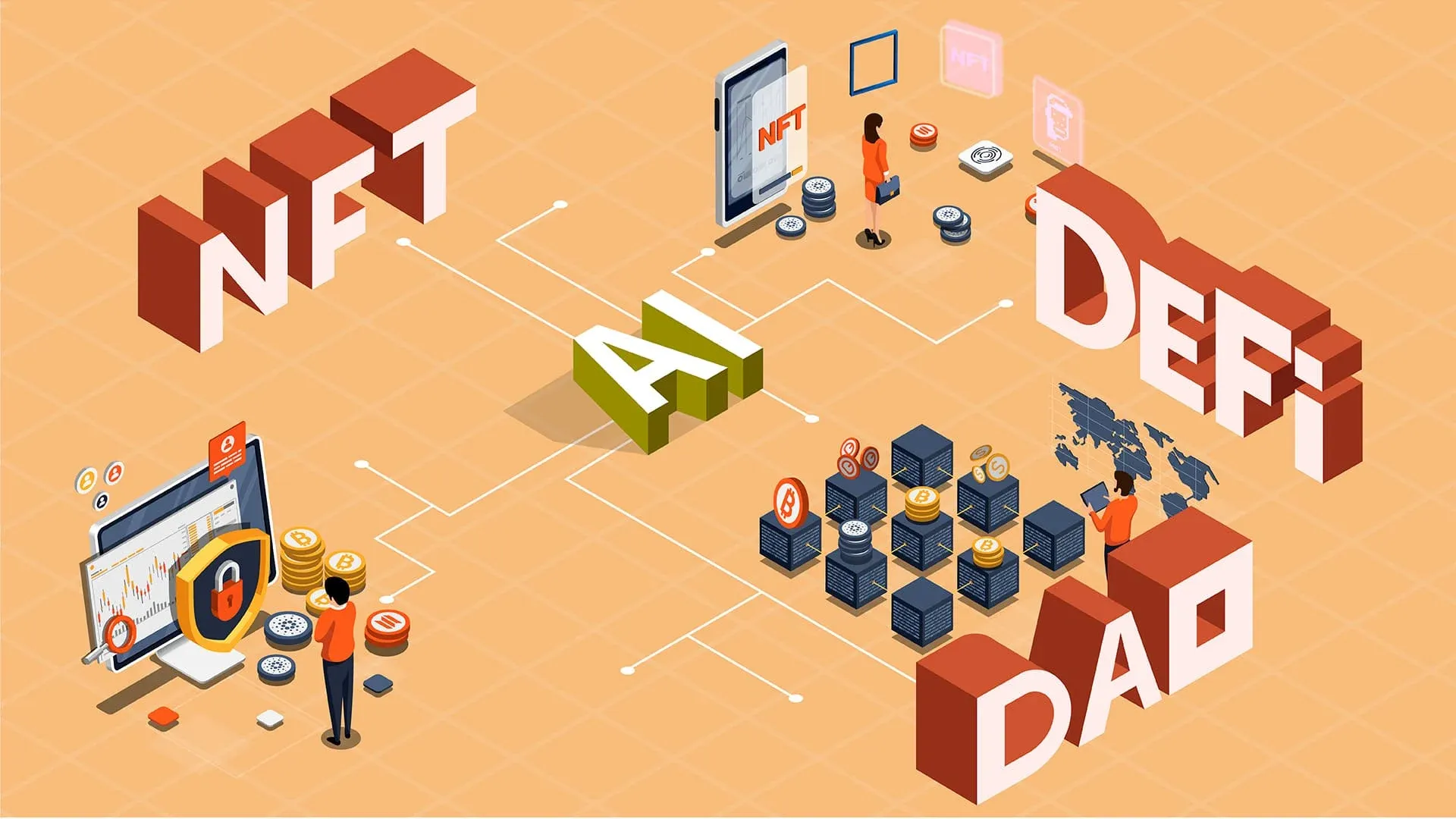 Aplicaciones autónomas impulsadas por inteligencia artificial sobre blockchain