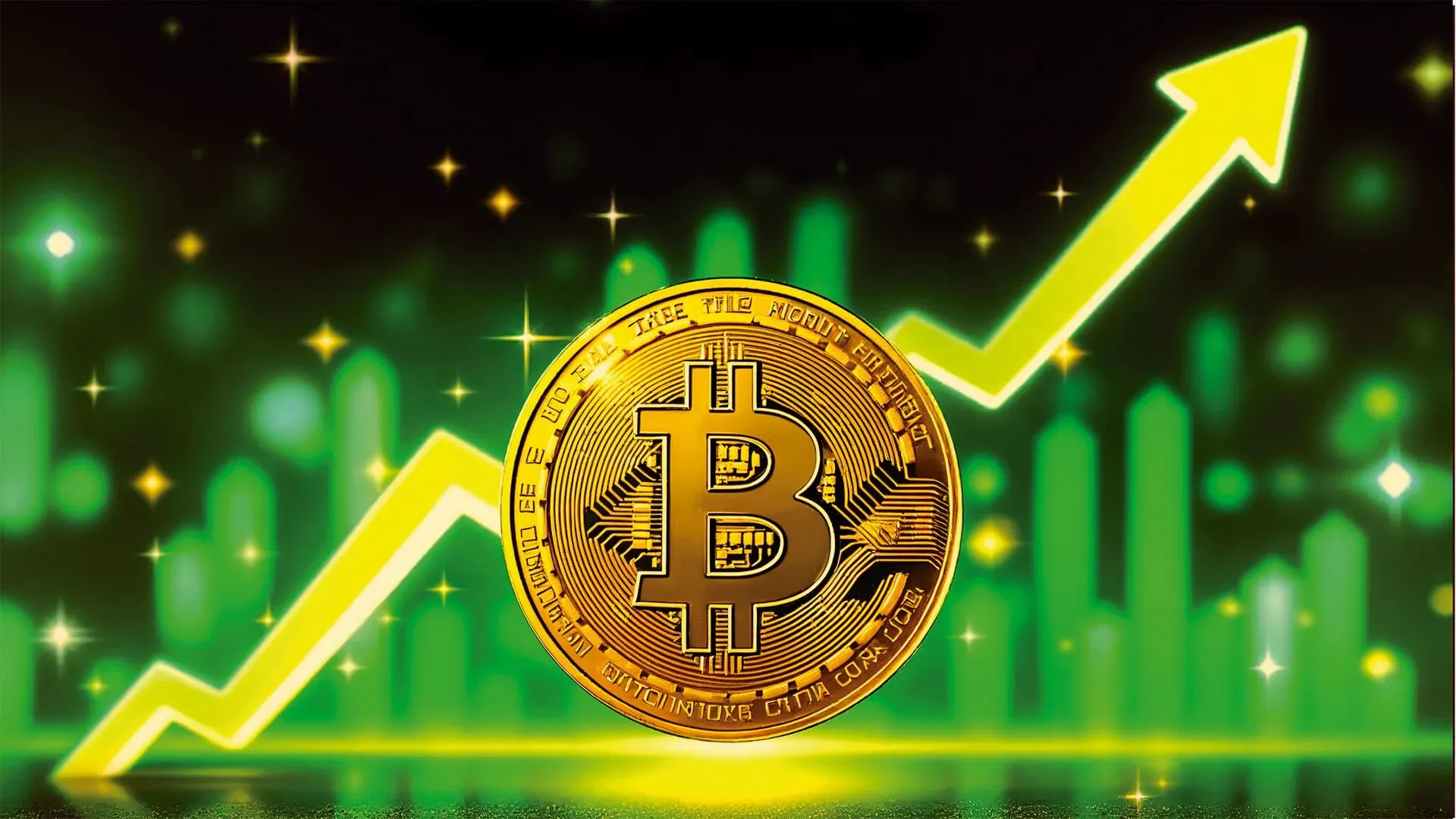 Bitcoin en tendencia alcista, reflejando su crecimiento en el mercado financiero