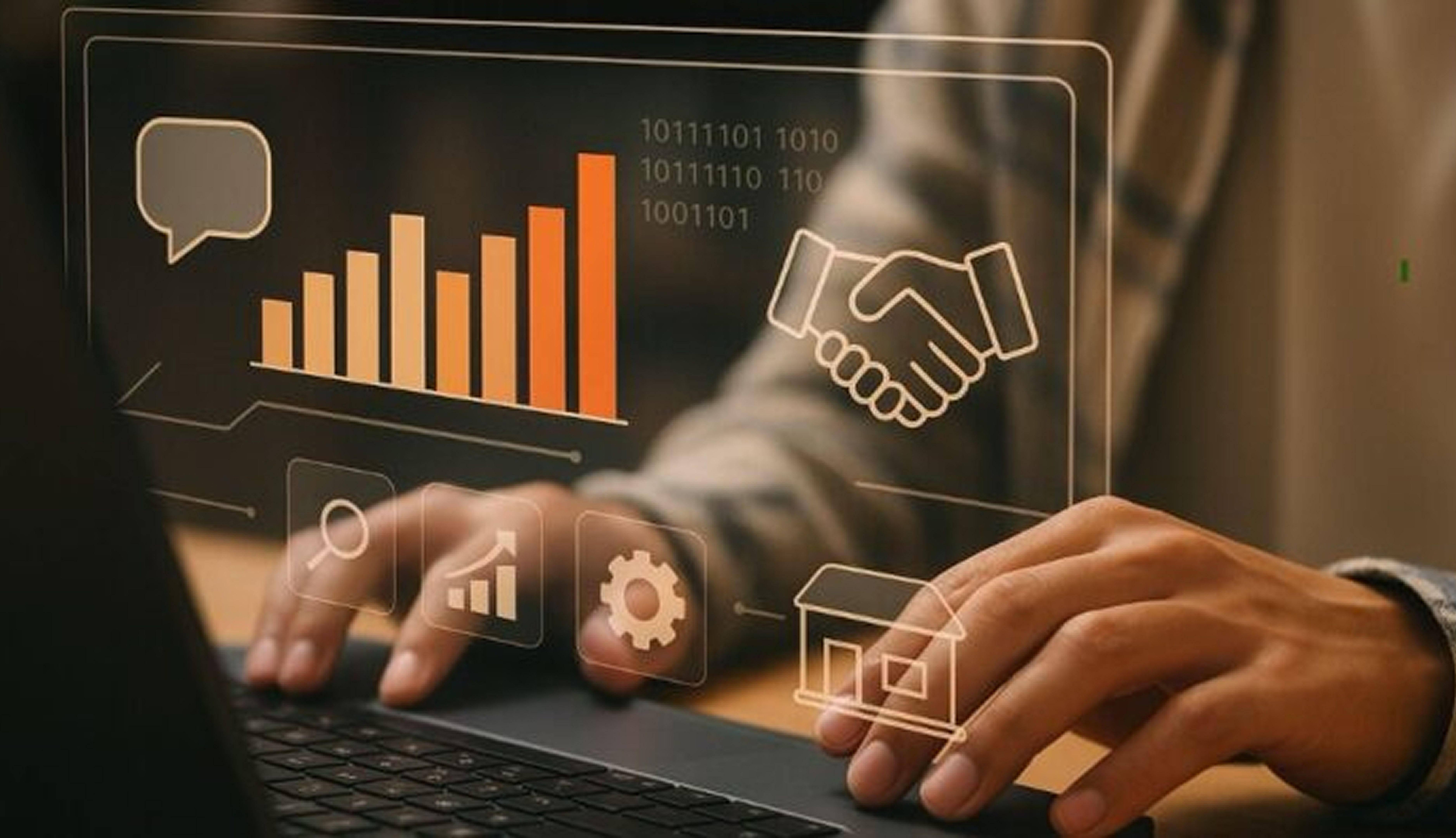 Comparison between classic funnel and AI-powered sales