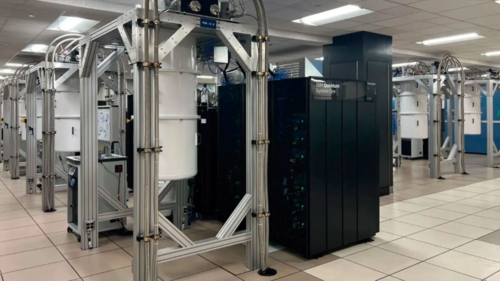 Laboratorio de computación cuántica de IonQ